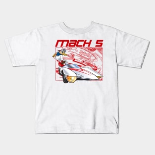 Speed Racer - Mach 5 III Kids T-Shirt